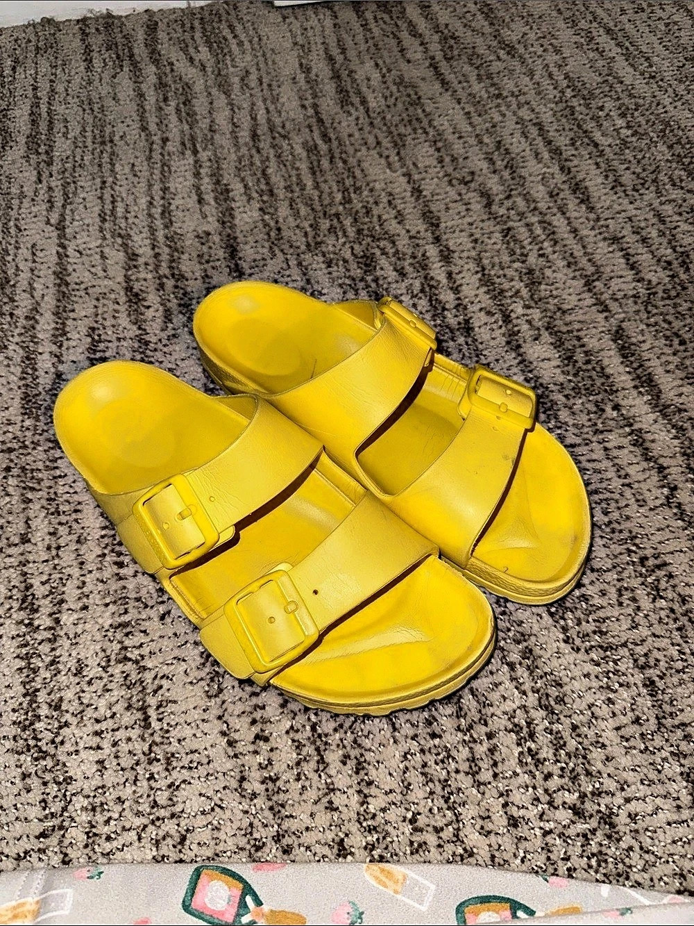 Birkenstock Arizona EVA Yellow Sandals